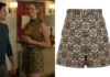 UPLOAD : Ingrid’s jacquard shorts in S2E01
