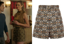 UPLOAD : Ingrid’s jacquard shorts in S2E01