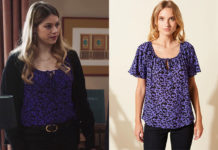 ICI TOUT COMMENCE : le top léopard violet de Lætitia dans l’épisode 360