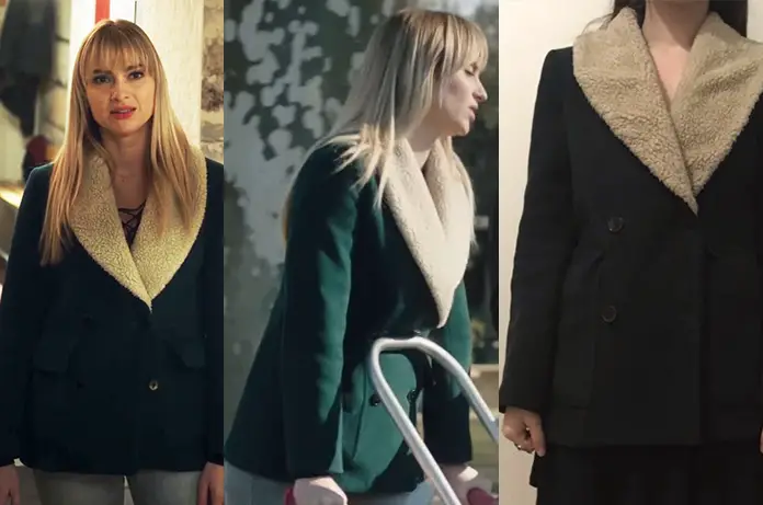 ICI TOUT COMMENCE : le manteau vert de Salomé dans l’épisode 367