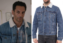 BALTHAZAR : la veste en denim et col sherpa de Balthazar dans l’épisode 4×08