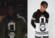 ÉLITE : Bilal’s six pack print hoodie in S5E02