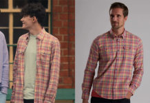 HEARTSTOPPER : Charlie’s check shirt in S1E08