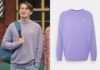 HEARTSTOPPER : Nick’s light purple sweater in S1E08