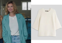 DEMAIN NOUS APPARTIENT : le pull écru de Chloé dans l’épisode 1173