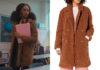 HEARTSTOPPER : Elle’s Faux Fur Teddy Long Coat