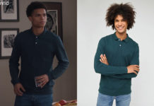 DEMAIN NOUS APPARTIENT : le polo bleu pétrole de Lilian dans l’épisode 1160