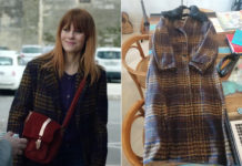 ICI TOUT COMMENCE : le manteau à carreaux de Mylène Kasmi dans l’épisode 366