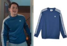 HEARTSTOPPER : Nick’s blue sweatshirt in S1E02