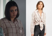 DEMAIN NOUS APPARTIENT : la chemise à carreaux de Noor