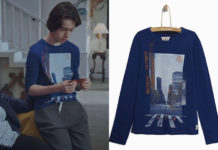 PLUS BELLE LA VIE: le t-shirt bleu électrique de Pablo dans l’épisode 4515