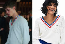 ÉLITE : Patrick’s white sweater in S5E04