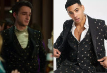 ÉLITE : Phillipe’s bees print suit in S5E05