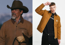 OUTER RANGE : Royal’s brown jacket