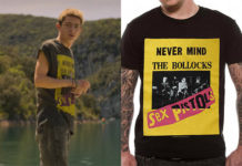 Les 7 vies de Léa : le t-shirt Sex Pistols de Stéphane dans l’épisode 2