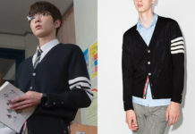 THE SOUND OF MAGIC : Il-Deung’s navy cardigan in S1E01