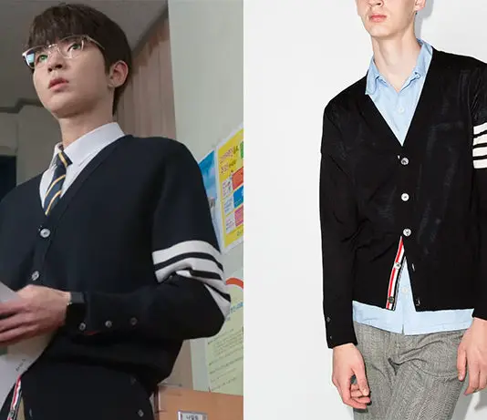 THE SOUND OF MAGIC : Il-Deung’s navy cardigan in S1E01