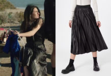 ICI TOUT COMMENCE : la jupe plissée de Célia dans l’épisode 390