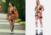 LOVESTRUCK HIGH : Chalie’s block patterned outfit in S1E02