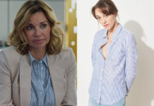 DEMAIN NOUS APPARTIENT : la chemise à rayures de Chloé dans l’épisode 1186