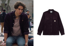 DEMAIN NOUS APPARTIENT : la surchemise violette de Dorian dans l’épisode 1186