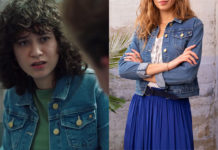 DEMAIN NOUS APPARTIENT : la veste en jean de Mathilde dans l’épisode 1186