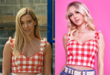 LOVESTRUCK HIGH : Megan’s gingham crop top in S1E01