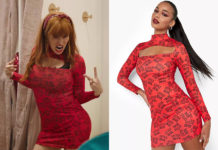 HPI : la robe rouge « little devil » de Morgane dans l’épisode 2×01