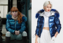 HPI : la doudoune bleue de Morgane avec capuche bordée de fourrure dans l’épisode 2×07