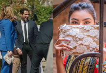 DEMAIN NOUS APPARTIENT : la pochette de Chloé au mariage de Bart et Louise