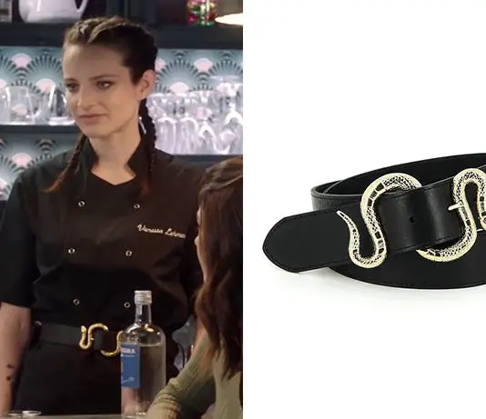 DEMAIN NOUS APPARTIENT : la ceinture serpent de Vanessa dans l’épisode