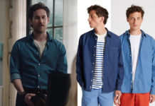Ici tout commence : la chemise chambray de Zacharie dans l’épisode 400