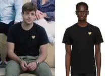 ICI TOUT COMMENCE : le t-shirt noir d’un élève de 3e dans l’épisode 432