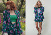 ICI TOUT COMMENCE : le tailleur short très fleuri d’Ambre dans l’épisode 416