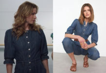 DEMAIN NOUS APPARTIENT : la combi en jean d’Anna dans l’épisode 1213