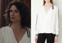 ICI TOUT COMMENCE : la tunique blanche de Clotilde dans l’épisode 424