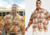 LOVESTRUCK HIGH : Dan’s oversized shirt in marseille matchbox print