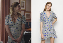 ICI TOUT COMMENCE : la robe fleurie de Laetitia dans l’épisode 431