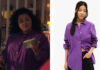DEMAIN NOUS APPARTIENT : la chemise violette de Lizzie dans l’épisode 1219