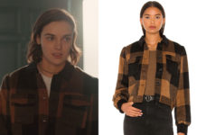 LOVE VICTOR : Lucy’s plaid jacket in S3E01
