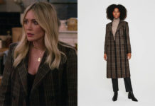 How I met your father : Sophie’s plaid coat in S1E01