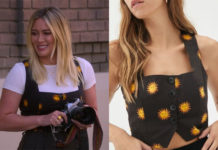 HOW I MET YOUR FATHER : Sophie’s sun print vest in S1E03