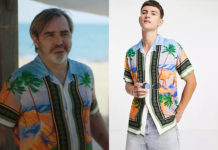 DEMAIN NOUS APPARTIENT : la chemise palmiers de Sylvain dans l’épisode 1211