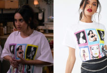 HOW I MET YOUR FATHER : Valentina’s Selena print t-shirt
