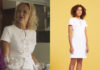 ICI TOUT COMMENCE : la robe blanche à lacets d’Annabelle dans l’épisode 452