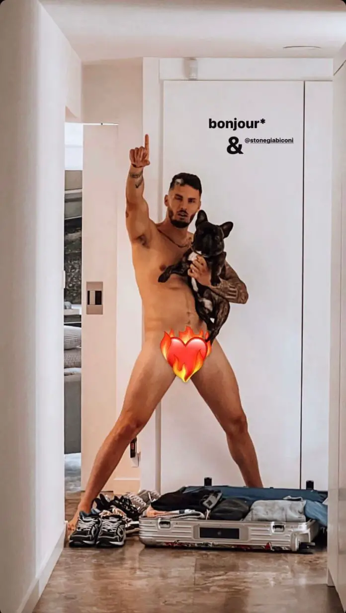 OUPS : Baptiste Giabiconi fait sa valise