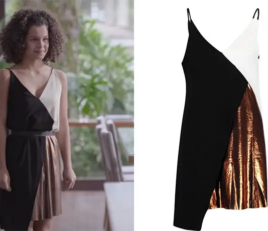 En apparence… rien ne change: la robe colorblock de Carol dans l’épisode 1×05