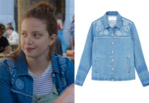 Les Liaisons dangereuses : la veste en denim de Charlotte