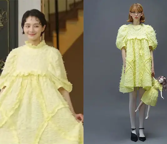 DALI & COCKY PRINCE : Da-Li’s yellow baby doll dress in S1E01