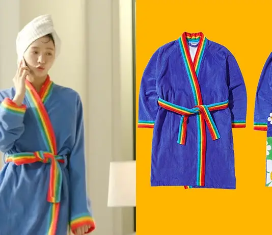 DALI & COCKY PRINCE : Da-Li’s blue bathrobe in S1E01